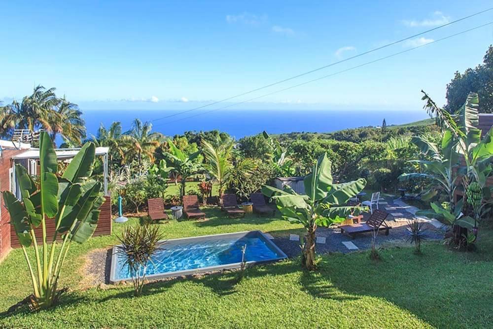 L'Escapade Creole Jacuzzi Privatif Bungalow Bananier Saint-Joseph Zewnętrze zdjęcie