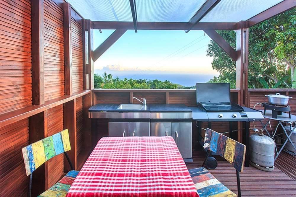L'Escapade Creole Jacuzzi Privatif Bungalow Bananier Saint-Joseph Zewnętrze zdjęcie