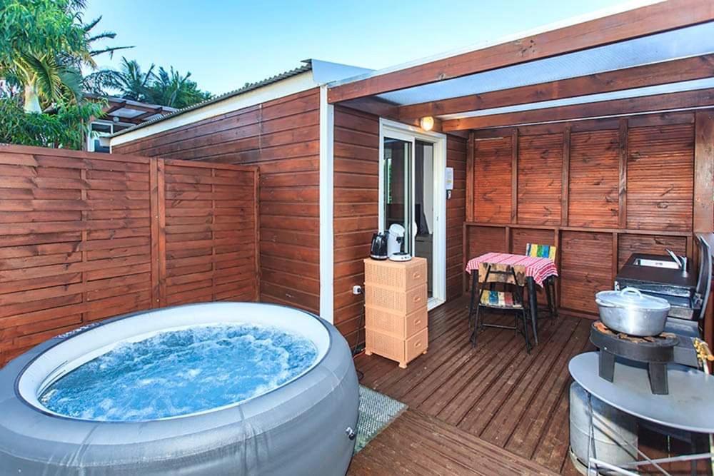 L'Escapade Creole Jacuzzi Privatif Bungalow Bananier Saint-Joseph Zewnętrze zdjęcie