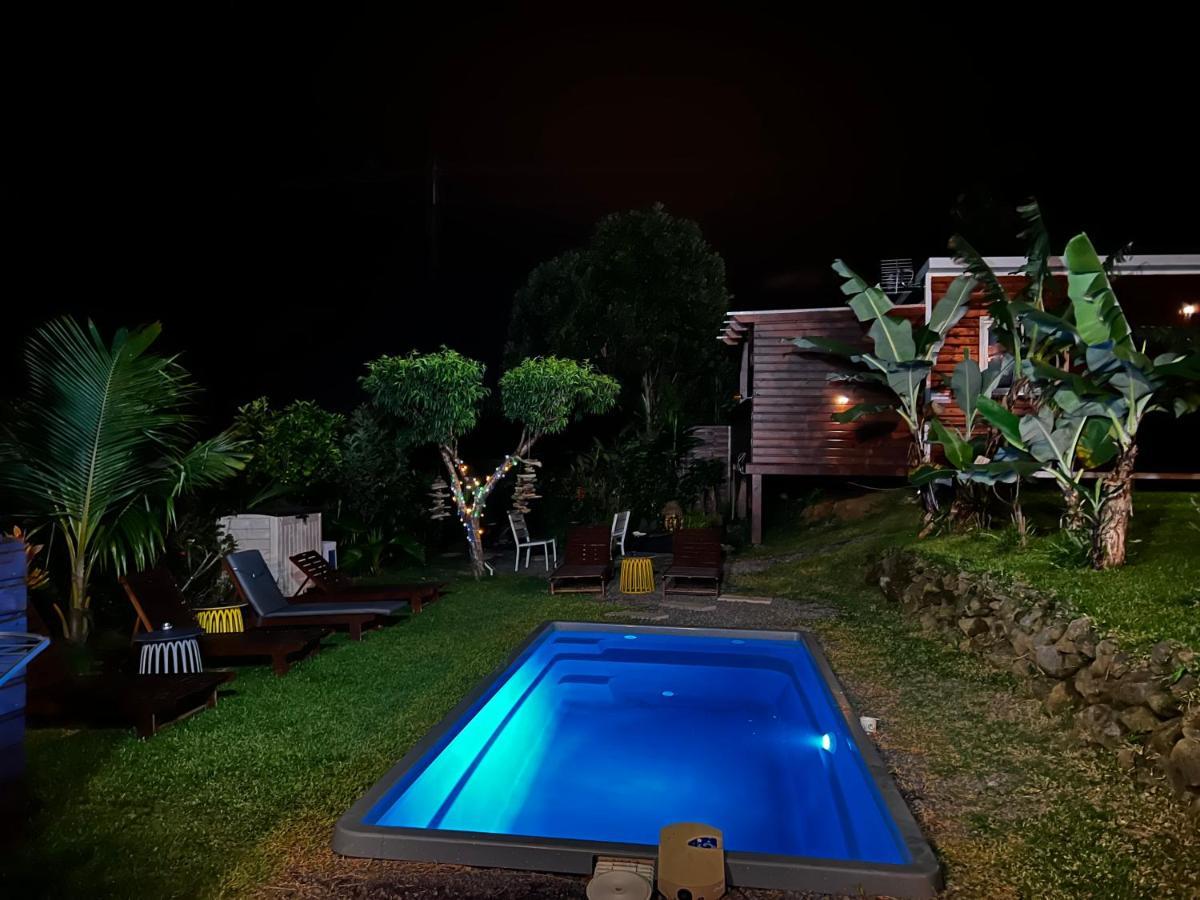 L'Escapade Creole Jacuzzi Privatif Bungalow Bananier Saint-Joseph Zewnętrze zdjęcie